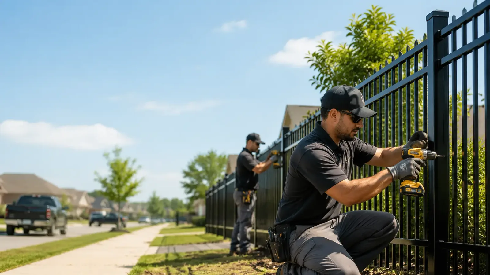 Metal Fence Installation in Watkins Glen, NY